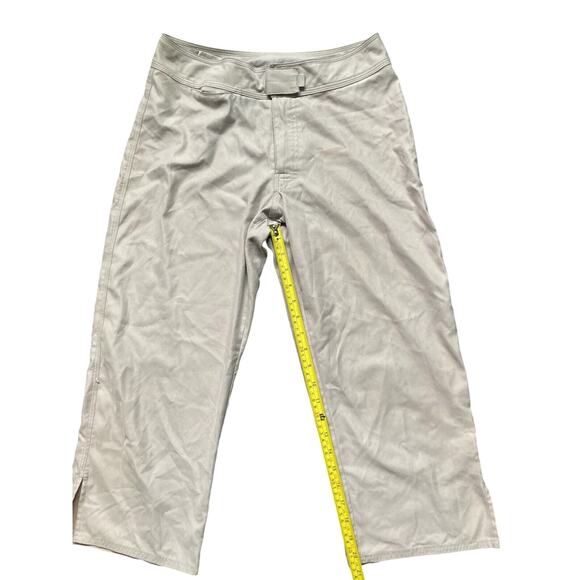 𝅺Patagonia light gray capri pants women's size 6 - see description - Picture 8 of 9